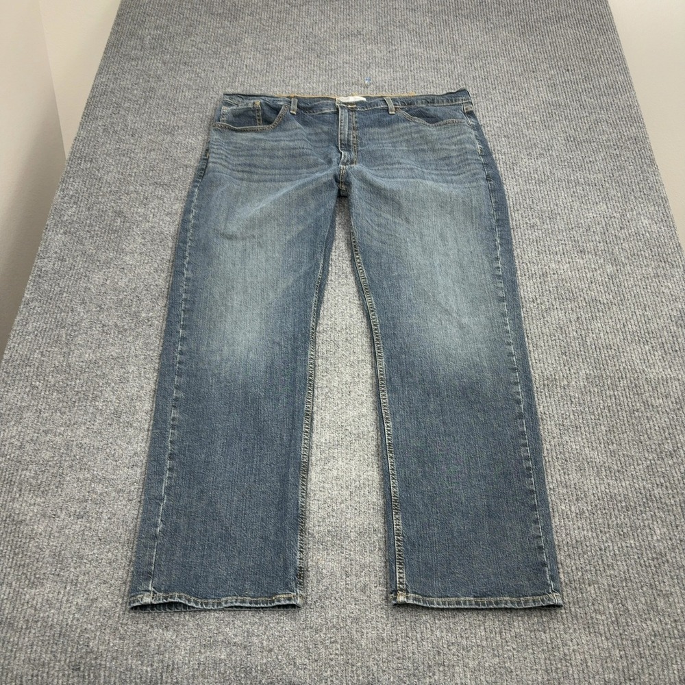 Signature by‎ Levi Strauss & Co Jeans Mens 44x32 Blue Cotton Relaxed Fit Casual